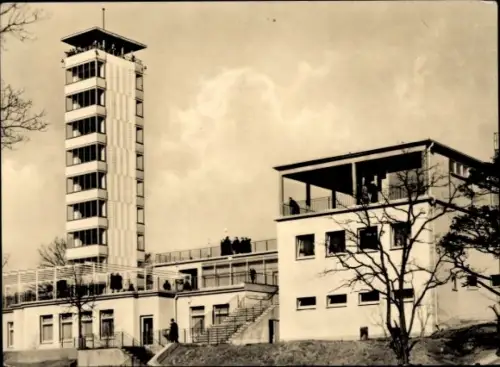 Ak Berlin Köpenick, Müggelturm mit Gaststätte