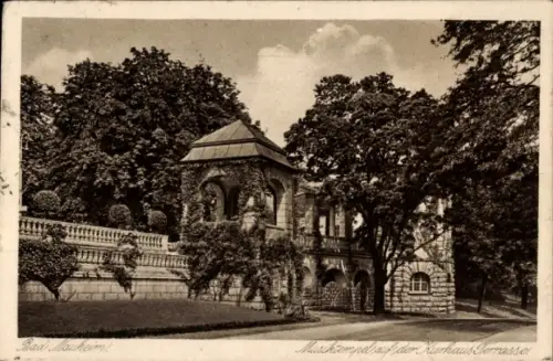 Ak Bad Nauheim in Hessen, Musiktempel auf der Kurhaus Terrasse