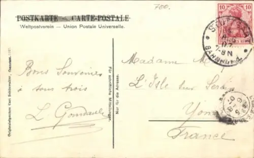 Ak Stuttgart, Schloss Solitude, Schloss Solitude,   , Menschen, Kutschen