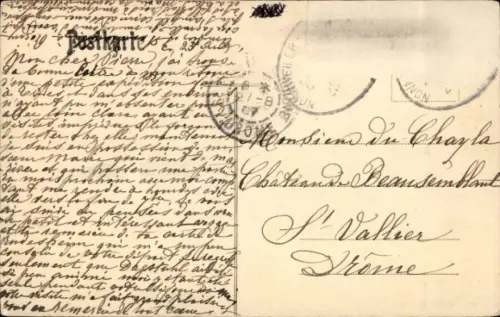 Ak Trier an der Mosel,  Römische Bäder, Ruinen,  Gebäude