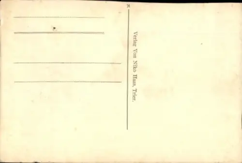 Ak Trier an der Mosel, Amphitheater,  Niko Haas,  Ruinen