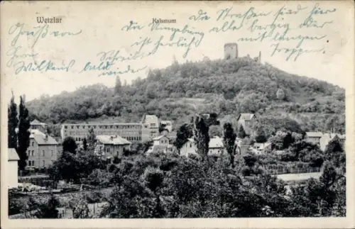 Ak Wetzlar an der Lahn, Gesamtansicht, Kalsmunt