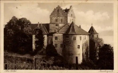 Ak Meersburg am Bodensee, Altes Schloss