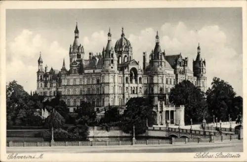Ak Schwerin in Mecklenburg, Schloss