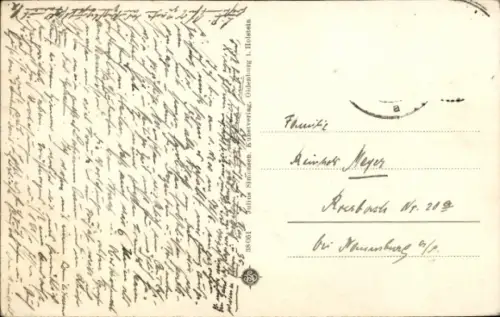 Ak Ilsenburg im Harz,  Schloss, Bäume, Wolken,  Ansicht