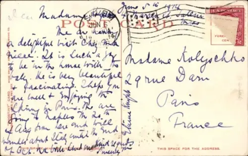 Ak Salem Massachusetts USA, Chestnut Street, Bäume, Häuser, Poststempel, Farbige Ansicht