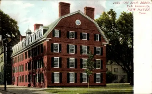 Ak New Haven Connecticut USA, Old South Middle, Yale University