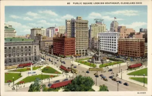 Ak Cleveland Ohio USA, Public Square