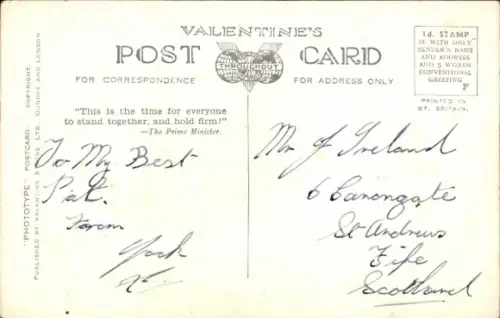 PC St Andrews Scotland, View from College Church Tower