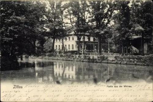 Ak Zittau in Sachsen, Weinaupartie