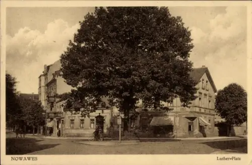 Ak Nowawes Babelsberg Potsdam in Brandenburg, Lutherplatz