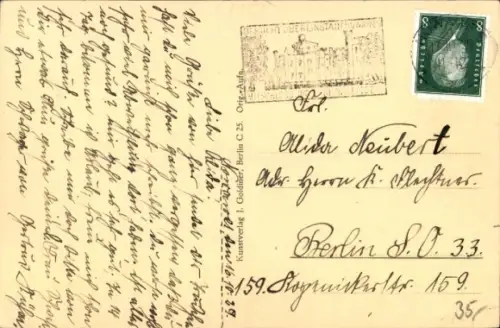 Ak Nowawes Babelsberg Potsdam in Brandenburg, Lutherplatz