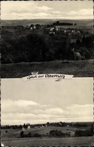 Ak Überholz Morsbach im Oberbergischen Kreis, Teilansicht