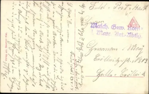 Ak Deutsches Kriegsschiff, Hochsee Torpedoboot, Kaiserliche Marine