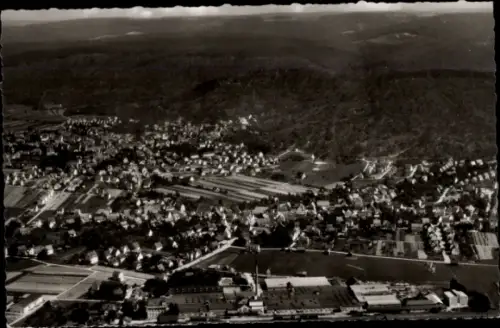 Ak Urbach im Remstal, Fliegeraufnahme