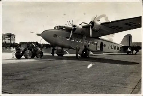 Foto Italienisches Passagierflugzeug, I-URBE, La Motomeccanica, Milano