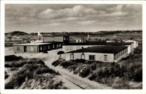 Ak Nordseebad Borkum in Ostfriesland, Eichenkreuzheim Waterdelle