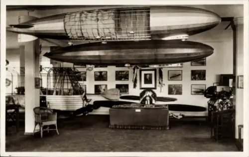 Ak Friedrichshafen am Bodensee, Zeppelin-Museum