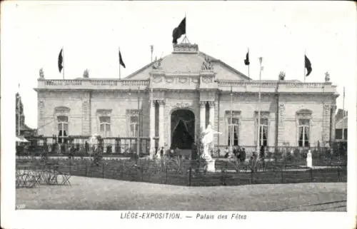 Ak Liege, Weltausstellung 1905, Palais des Fêtes