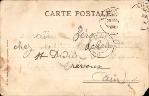 CPA Champéry Canton du Valais, Faucheuses