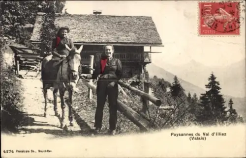 Ak Valais, Paysannes du Val d'Illiez