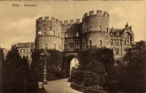 Ak Köln am Rhein, Hahnentor,  Architektur, Stadtansicht