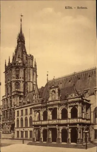 Ak Köln am Rhein,  Rathaus