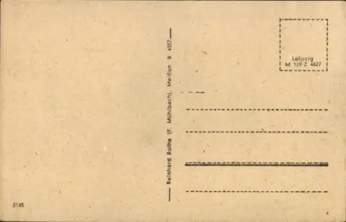 Ak Lommatzsch in Sachsen, Lommatzsch Rathaus,  Architektur, Auto auf der Straße