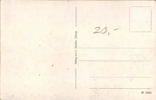 Ak Suchacz Succase am Frischen Haff Westpreußen, Hotel Haffschlösschen