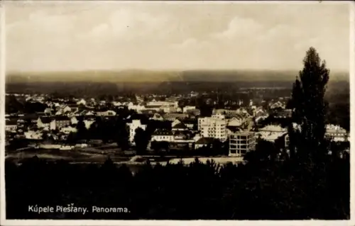 Ak Piešťany Pistyan Pistian Pöstyen Slowakei, Gesamtansicht