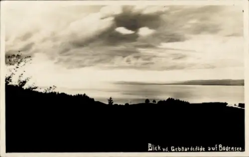 Ak Walzenhausen Kanton Appenzell Ausserrhoden Schweiz, Bodensee, Gebhardshöhe