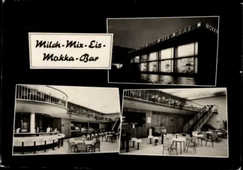 Ak Berlin Mitte, Karl Marx Allee, Mokka-Milch-Eisbar