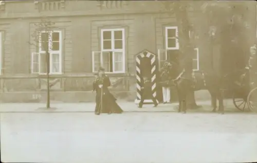 Foto Ak Potsdam, Kabinettshaus, Am Neuen Markt 1, Kronprinz Wilhelm von Preußen