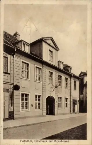 Ak Potsdam, Gasthaus zur Kornblume, Kirchstraße 7, Inh. Erich Klapper