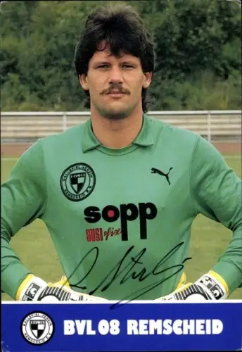 Autogrammkarte Fußballer Andre Stocki, FC Remscheid, Autogramm