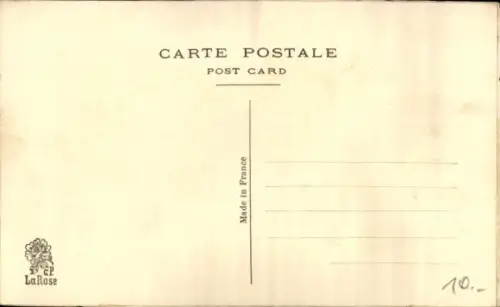 Seidenstick Ak Fahnen, Blumen