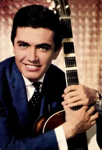 Ak Schauspieler Rex Gildo, Portrait, Gitarre