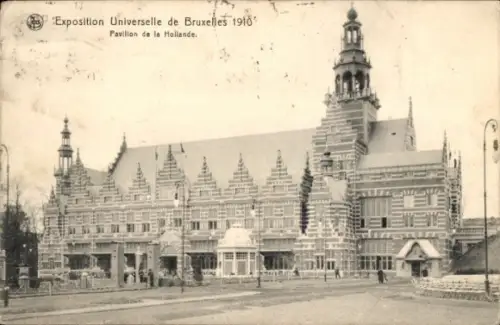 CPA Bruxelles Bruxelles, Exposition 1910, Pavillon de la Hollande