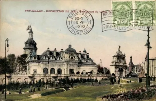 CPA Bruxelles, Exposition 1910