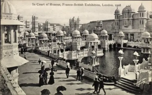 PC London City England, Franco-British Exhibition 1908, Court of Honour