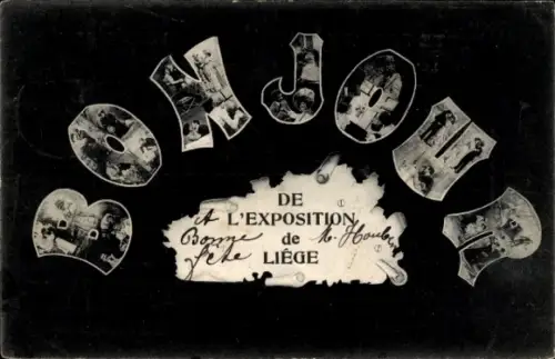 Buchstaben CPA Liege, Exposition 1905