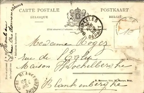 Buchstaben CPA Liege, Exposition 1905