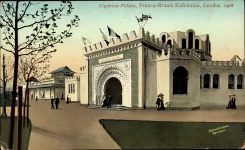 PC London City England, Franco-British Exhibition 1908, Algerian Palace