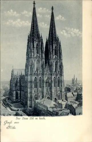 Ak Köln am Rhein, Dom