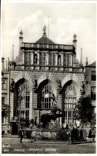 Ak Gdańsk Danzig, Artushof, Börse