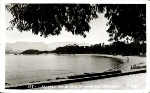 Ak Rio de Janeiro Brasilien, Praia Jose Bonifacio