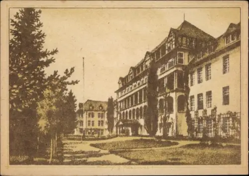 Ak Gera in Thüringen, Städtisches Krankenhaus