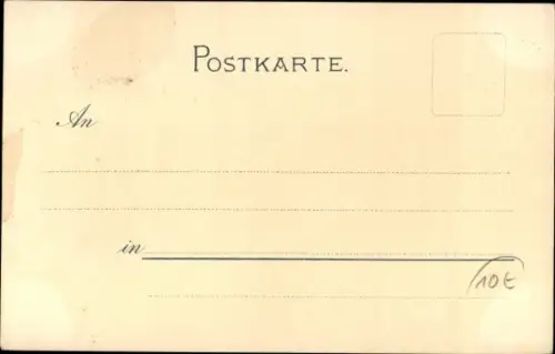 Künstler Litho Bohrdt, Deutsches Kriegsschiff, Segelschulschiff Stosch Rio de Janeiro verlassend