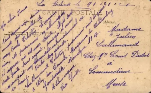 CPA Haudainville Meuse, Grande Rue