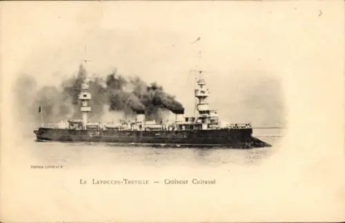 CPA Marine Militaire Française, Le Latouche Tréville, Croiseur Cuirassé